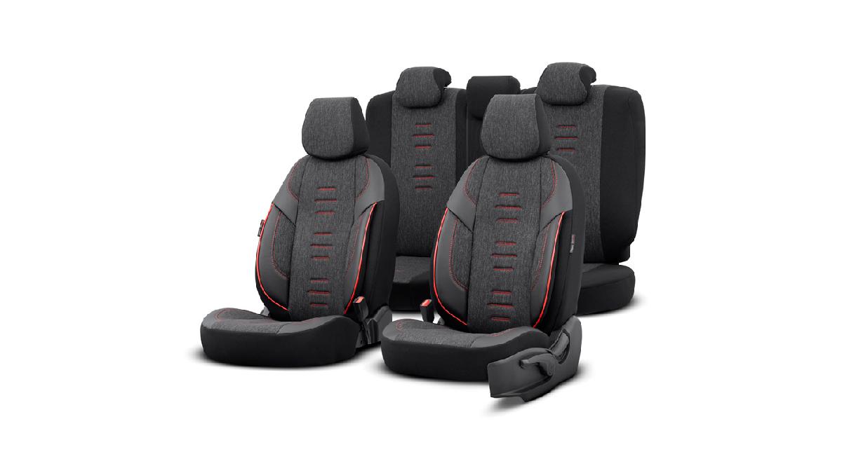 Housse+de+si%C3%A8ges+universel+en+toile%2Fcuir%2Ftextile+%27Throne%27+Noir%2FGris%2FRouge+-+11-pi%C3%A8ces+-+adapt%C3%A9+aux+Side-Airbags